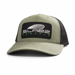 Slabz Crappie black/green Richardson hat