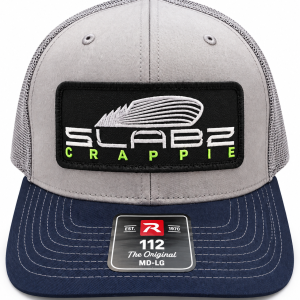 SLABZ Crappie Richardson 112 Gray / Navy Trucker Hat