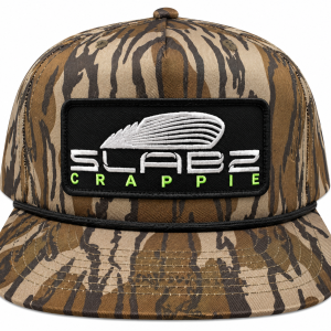 SLABZ Crappie Mossy Oak Camo Richardson Hat